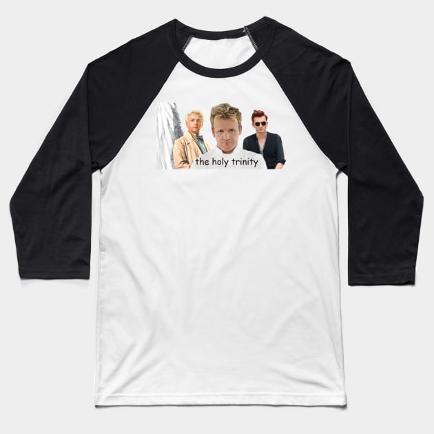 the holy trinity Baseball T-Shirt by moondropbutter